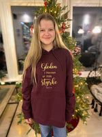 Last inn bildet i Galleri-visningsprogrammet, Gleden i Herren er min styrke- unisex hettegenser
