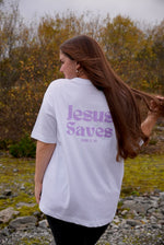 Last inn bildet i Galleri-visningsprogrammet, Jesus saves - oversized T-skjorte
