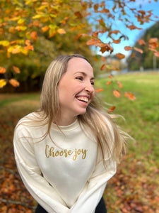 Choose Joy- kort genser